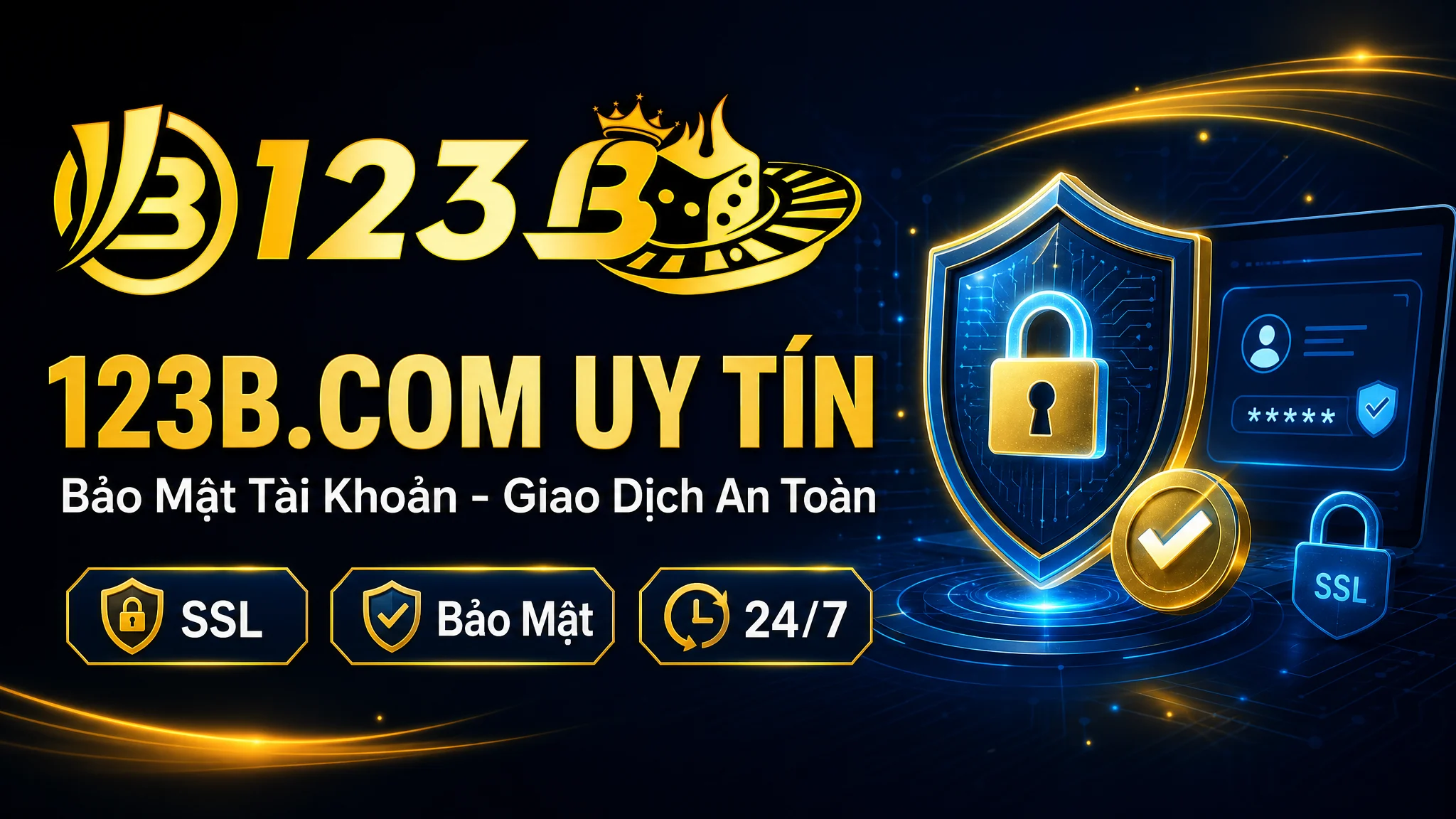 123B 9 123B.com uy tín bảo mật giao dịch an toàn